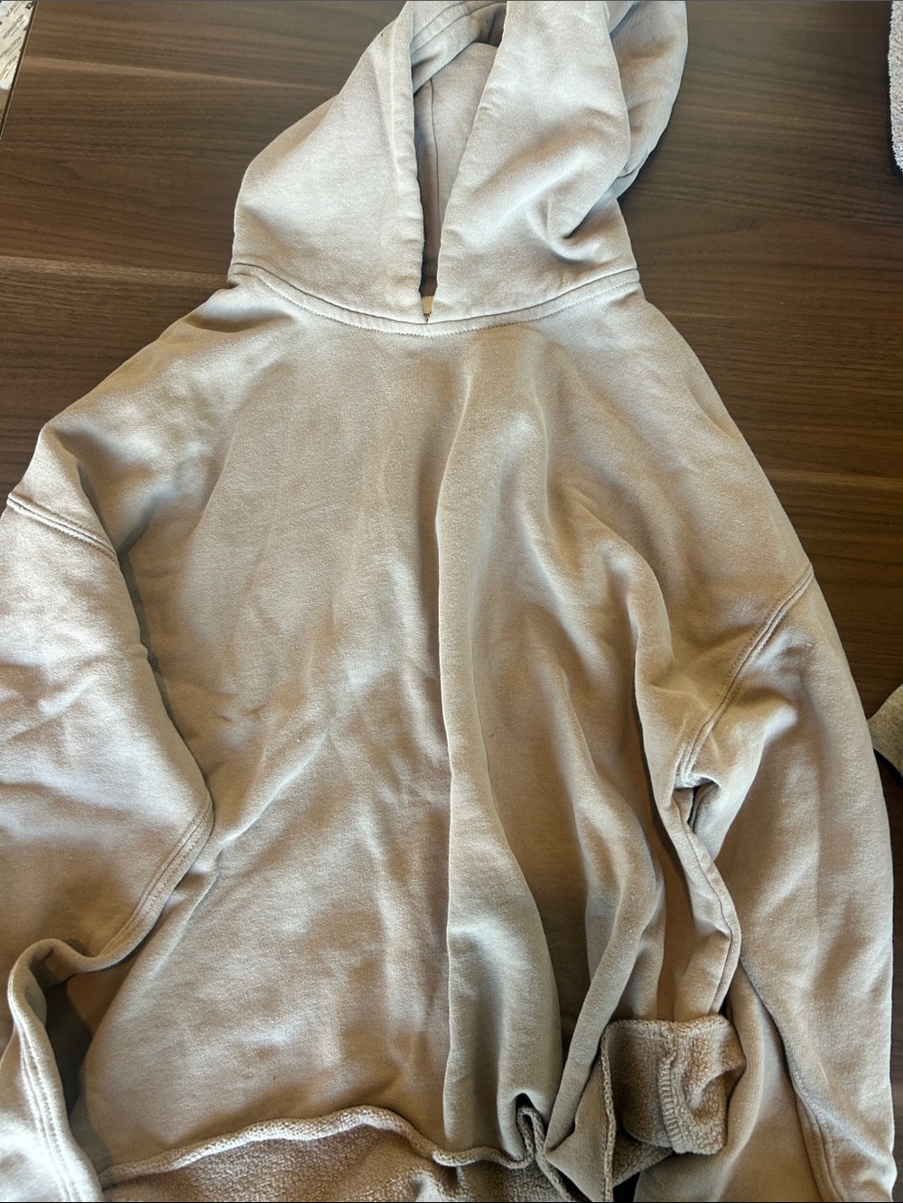 Women’s Taupe Hoodie